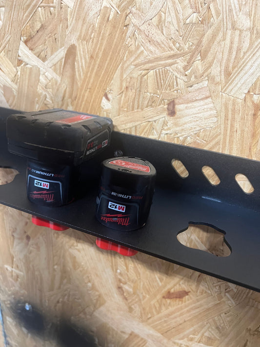 Milwaukee M12 Battery Holder, packout, battery