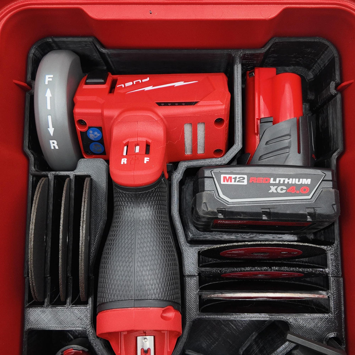 Milwaukee® M12 FUEL 3" Compact Cut-Off Tool PACKOUT™ Liner (2522)