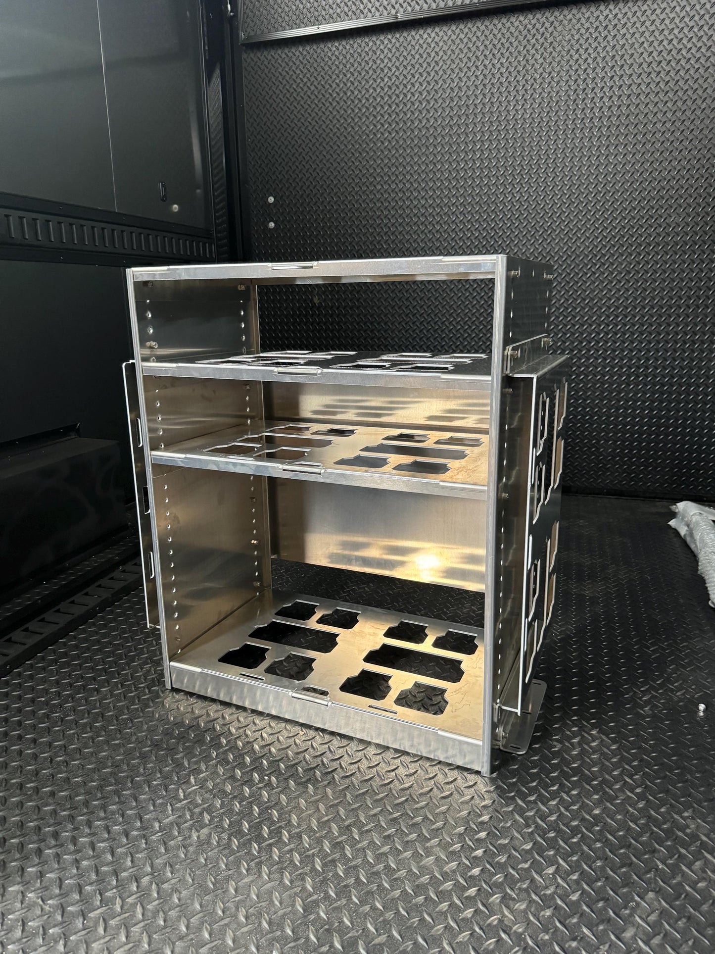 SINGLE SHELF ONLY   for pack out racking system 21,25,36-inch versions