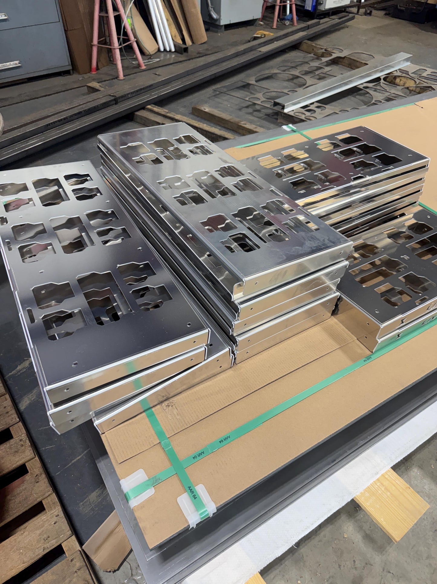 SINGLE SHELF ONLY   for pack out racking system 21,25,36-inch versions