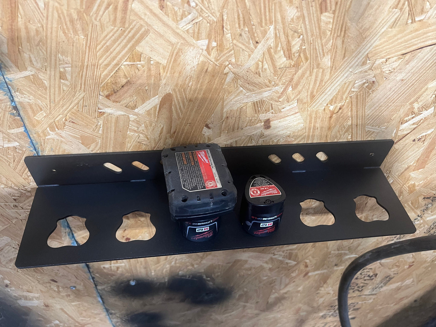 Milwaukee M12 Battery Holder, packout, battery