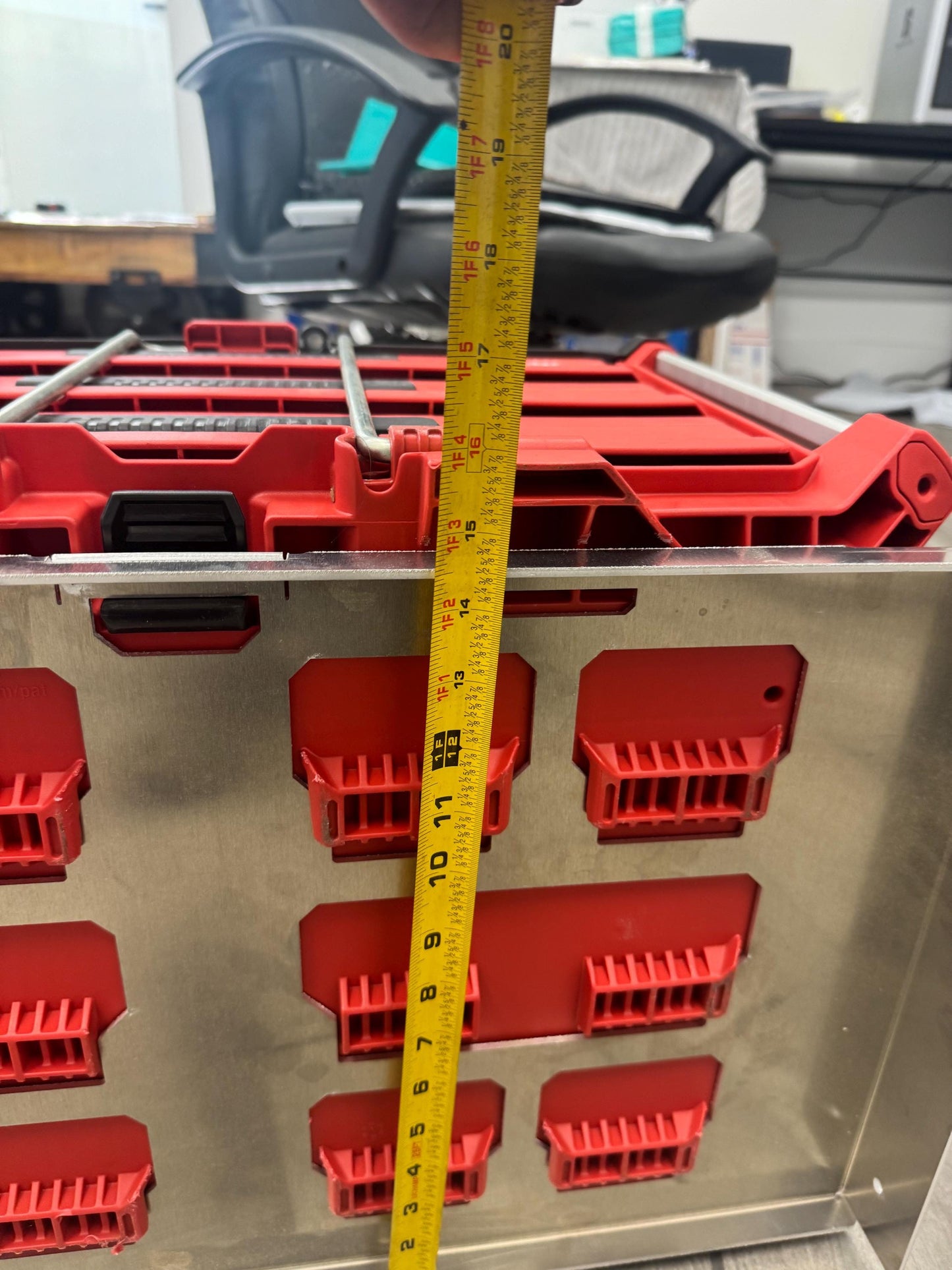 SINGLE SHELF ONLY   for pack out racking system 21,25,36-inch versions