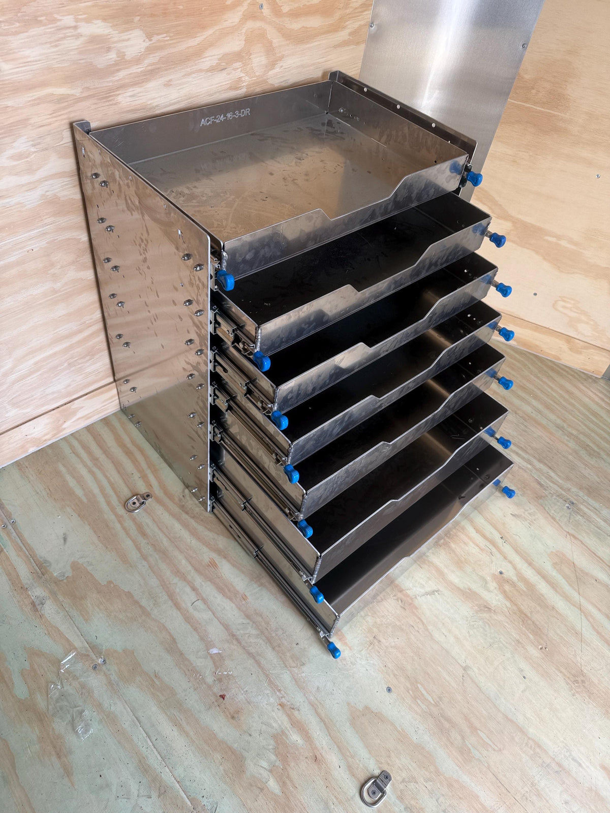 Heavy-Duty All-Aluminum Tool Box – Drawer Storage System for Service Trucks & Trailers