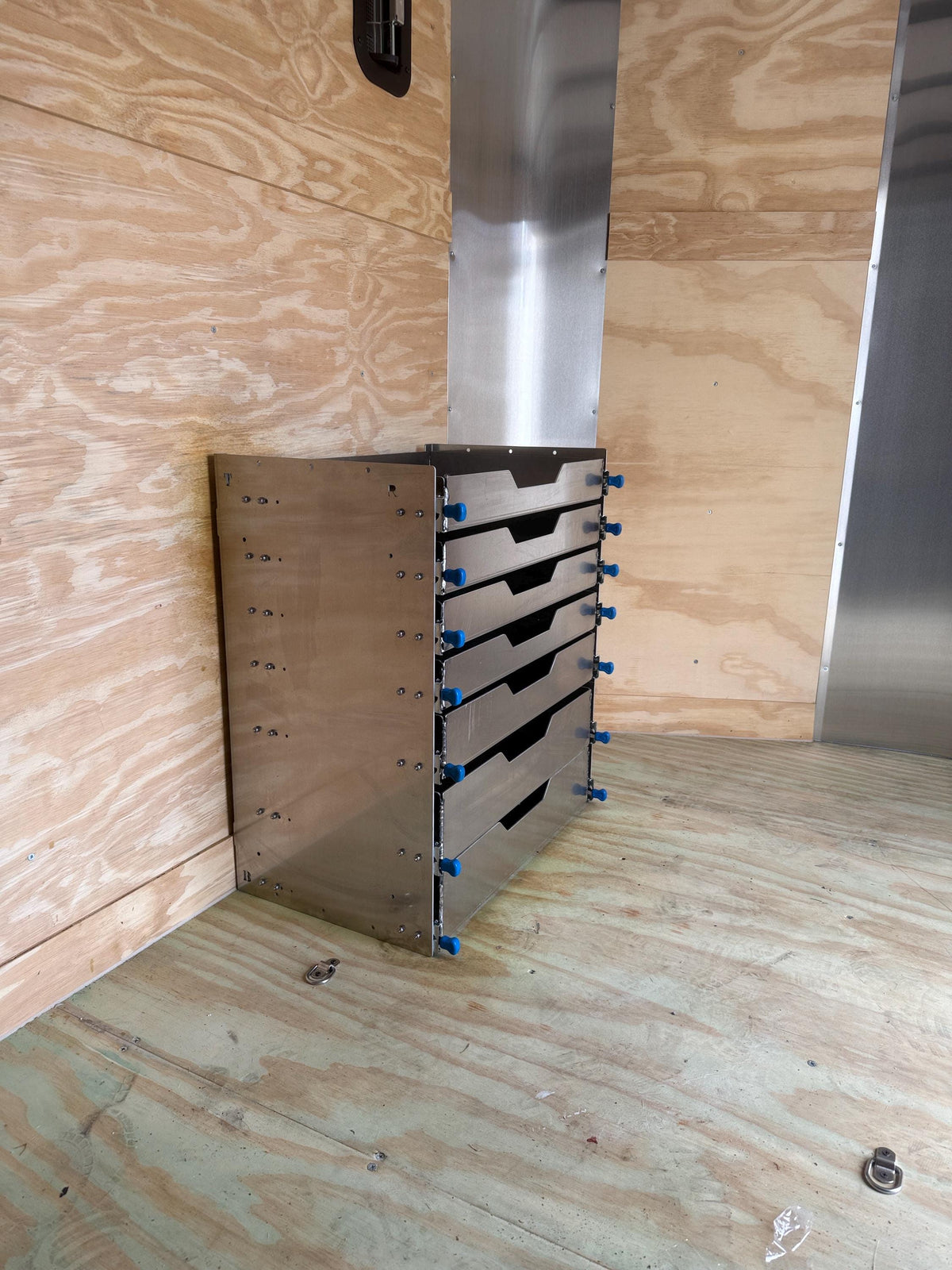 Heavy-Duty All-Aluminum Tool Box – Drawer Storage System for Service Trucks & Trailers