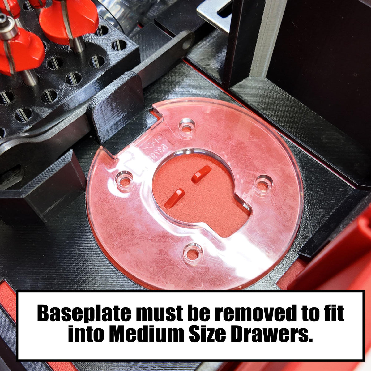 Milwaukee® M18 Router PACKOUT™ Drawer Liner – 2 & 3 Drawer (2732-20)