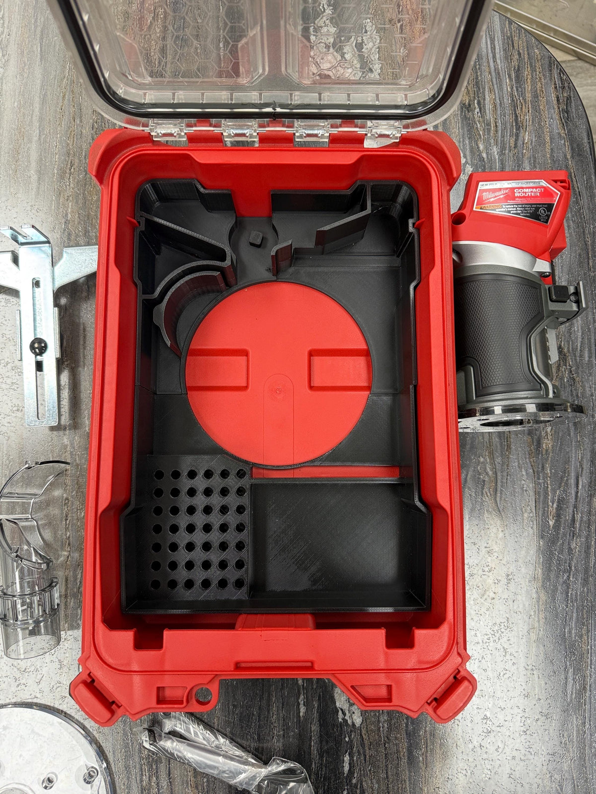 Milwaukee® M18 FUEL Compact Router PACKOUT™ Insert (2723-20)