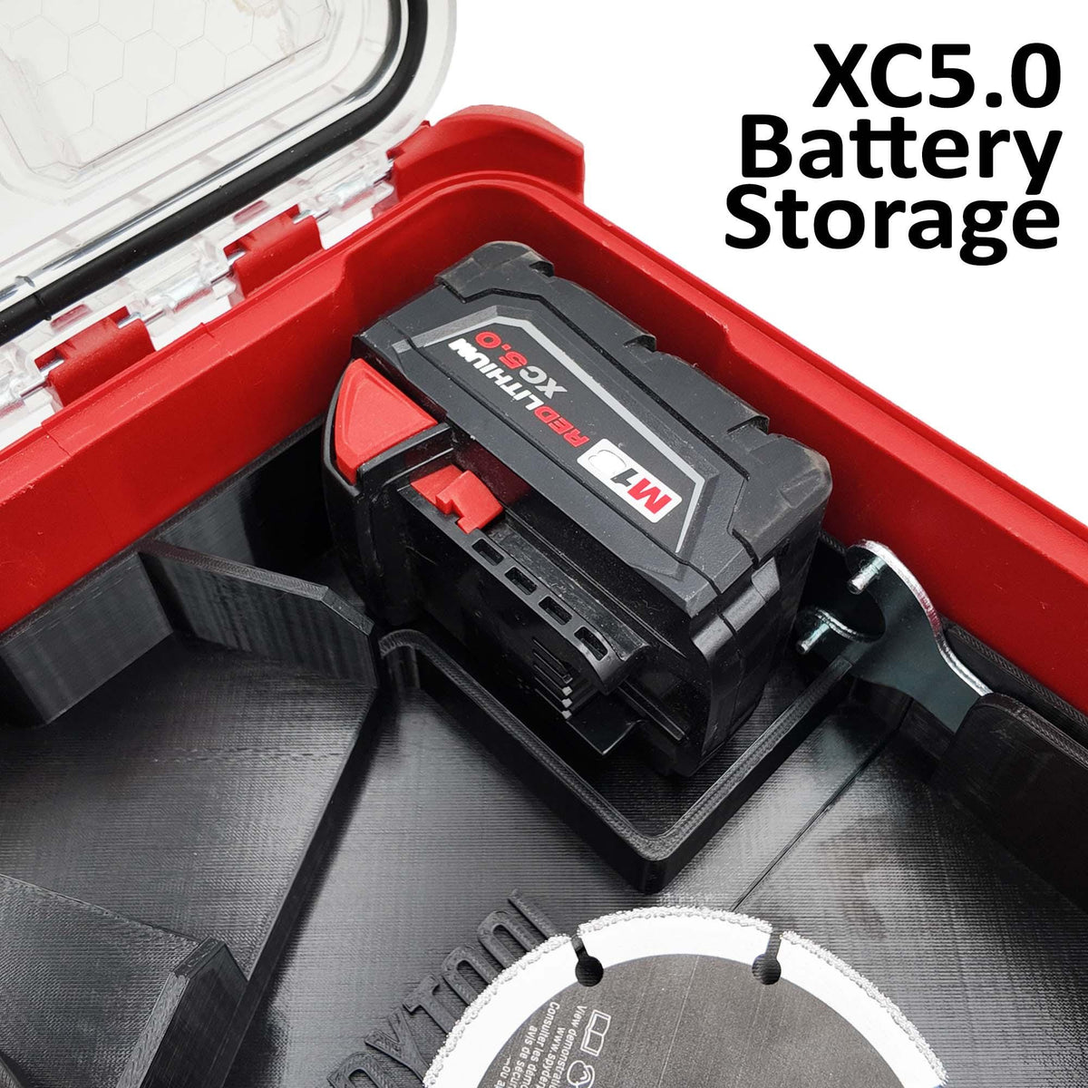 Milwaukee® M18 Grinder PACKOUT™ Organizer Insert (2686/2880/2881-20)